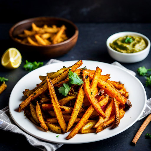 Vegetarian Indian Masala Fries