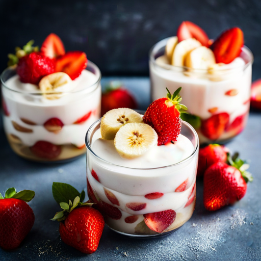  German Strawberry Banana Dessert