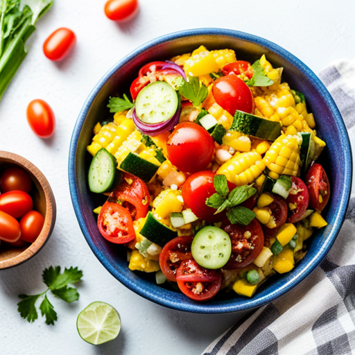 Summer Corn and Tomato Salad