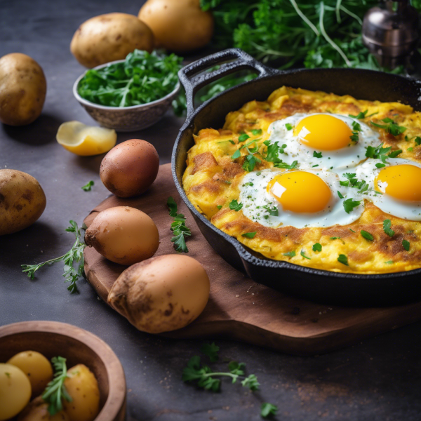 Arab Potato Omelette