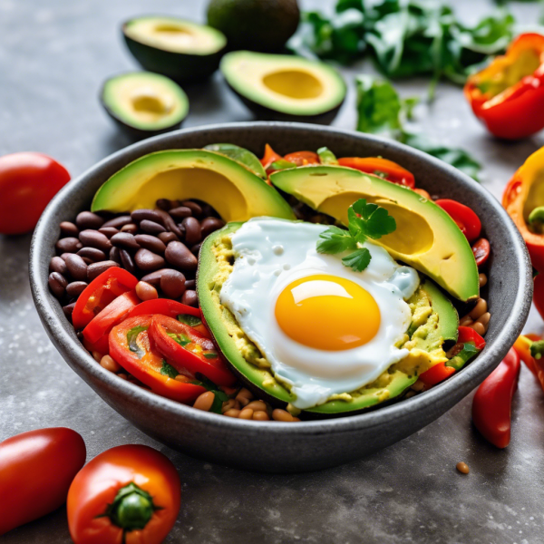 Mexican Avocado Breakfast Bowl