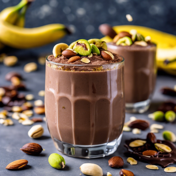 Indian Chocolate Banana Smoothie