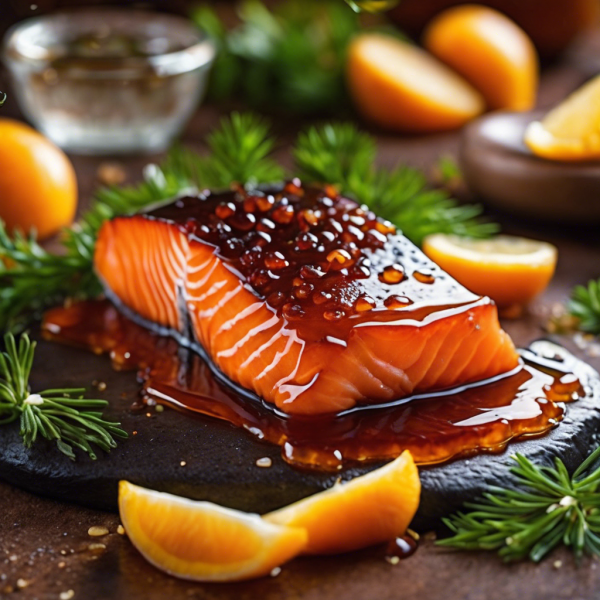 Jelly Glazed Salmon