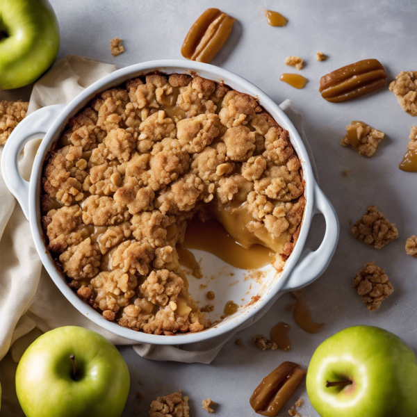 Caramel Apple Crumble