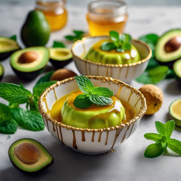 Creamy Avocado Honey Dessert