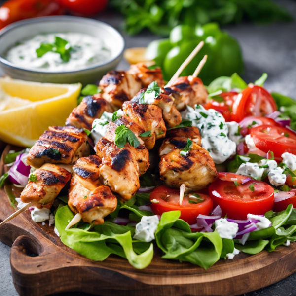 Mediterranean Chicken Souvlaki