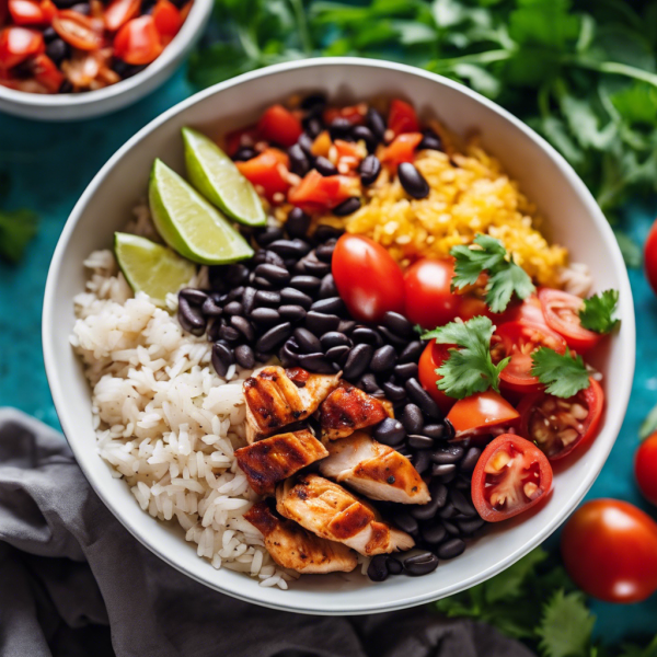 Mexican Chicken and Rice Bowl