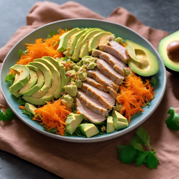 Caribbean Rabbit and Avocado Salad