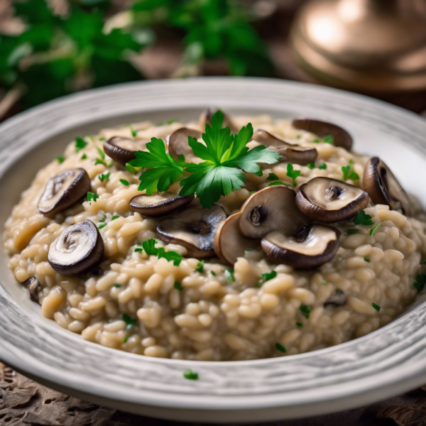 Creamy Mushroom Risotto