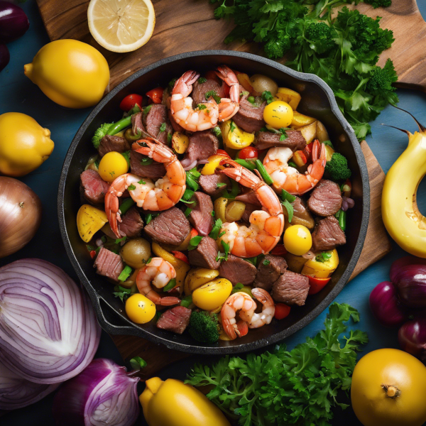 International Surf and Turf Skillet