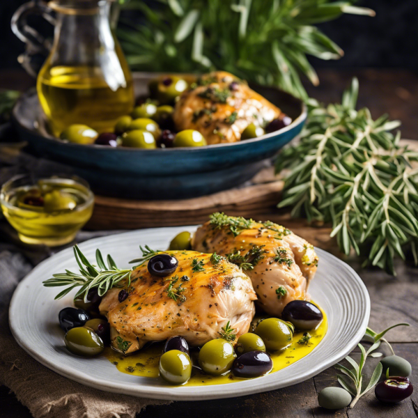 Mediterranean Olive Chicken