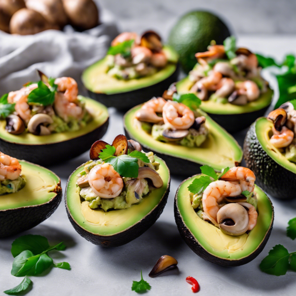 Seafood and Chicken Stuffed Avocado