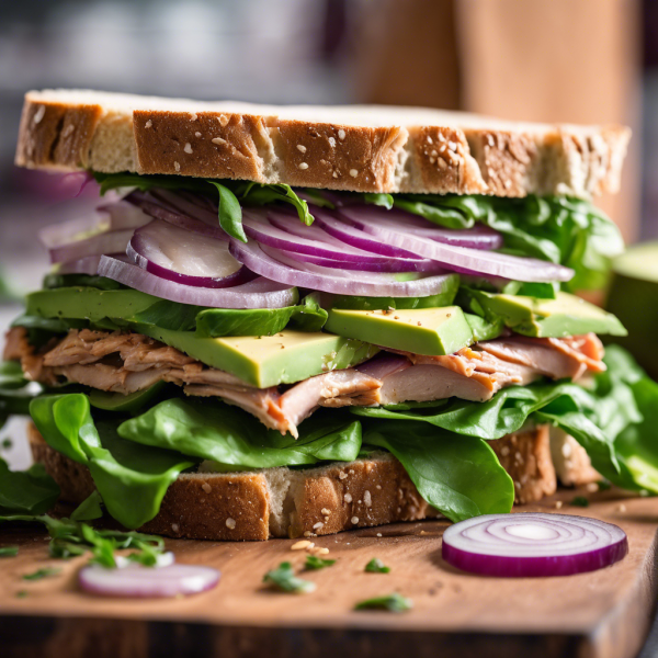 Avocado Turkey Sandwich