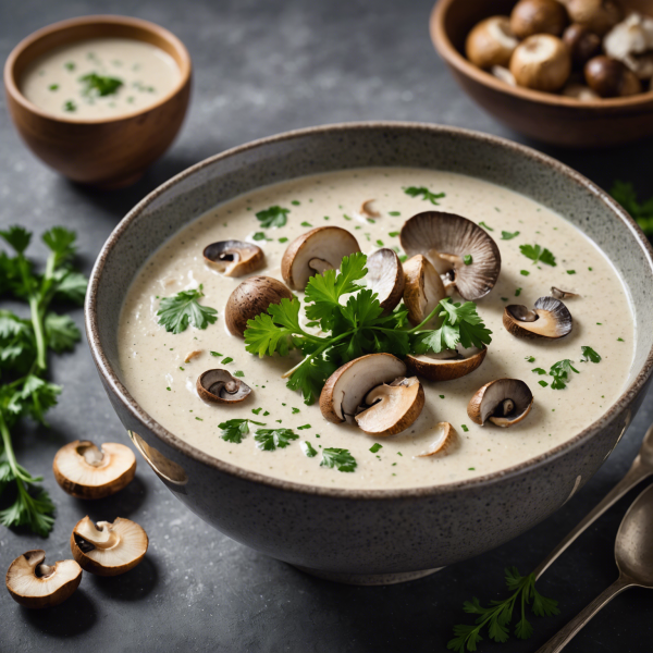 Creamy Coconut Mushroom Soup