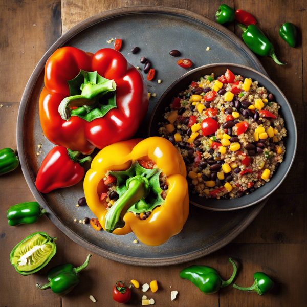 Savory Stuffed Bell Peppers