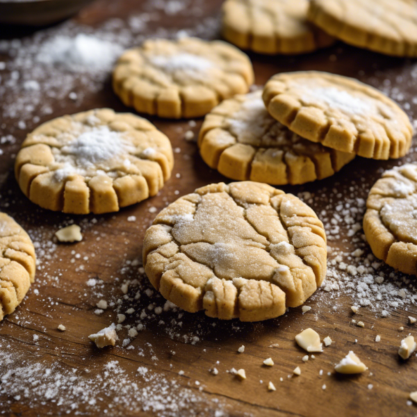 Vanilla Shortbread Cookies