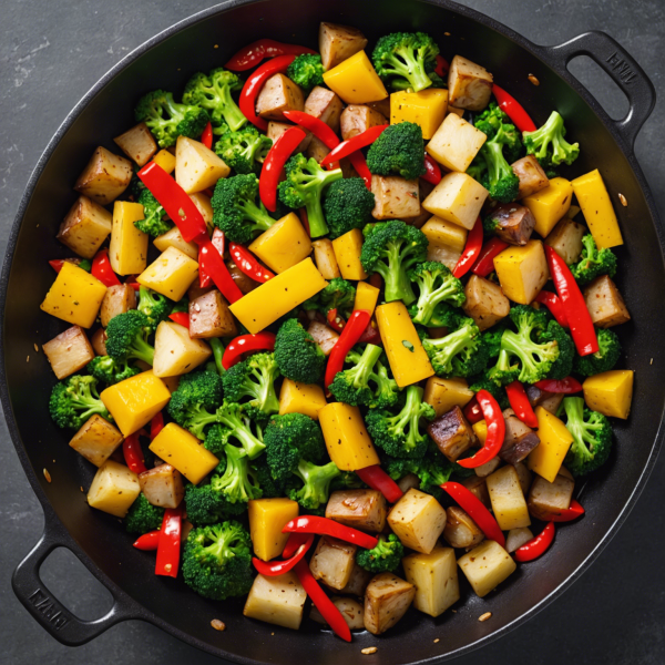 Asian Inspired Veggie Stir-Fry