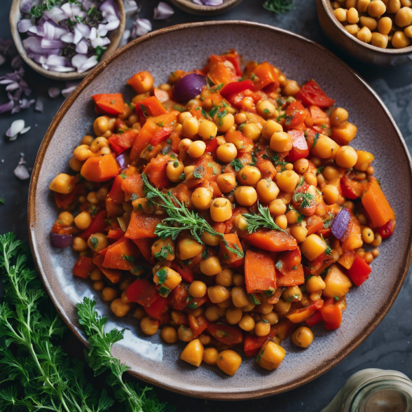 Carrot and Chickpea Ratatouille