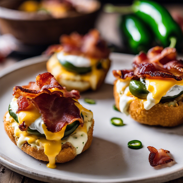 Cheesy Jalapeño Poppers