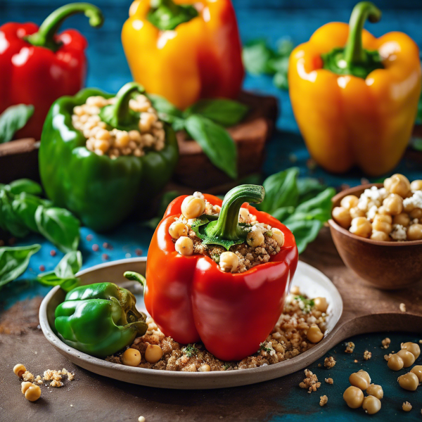 Mediterranean Stuffed Bell Peppers