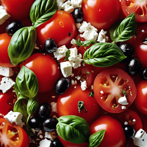 Mediterranean Tomato Feta Salad