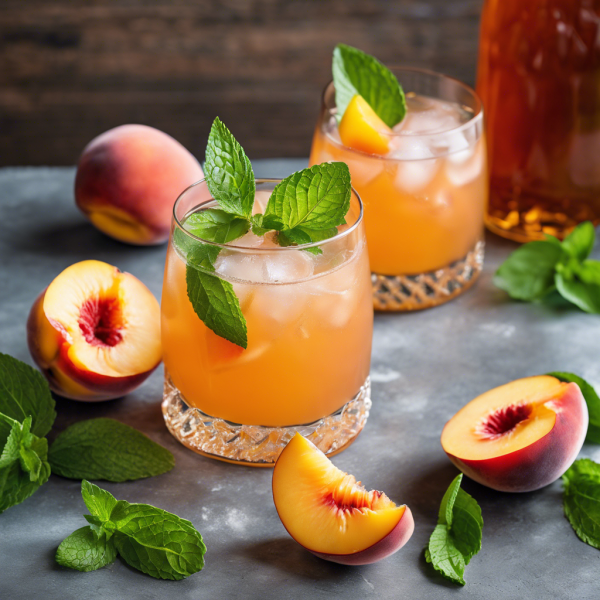 Southern Peach Bourbon Smash