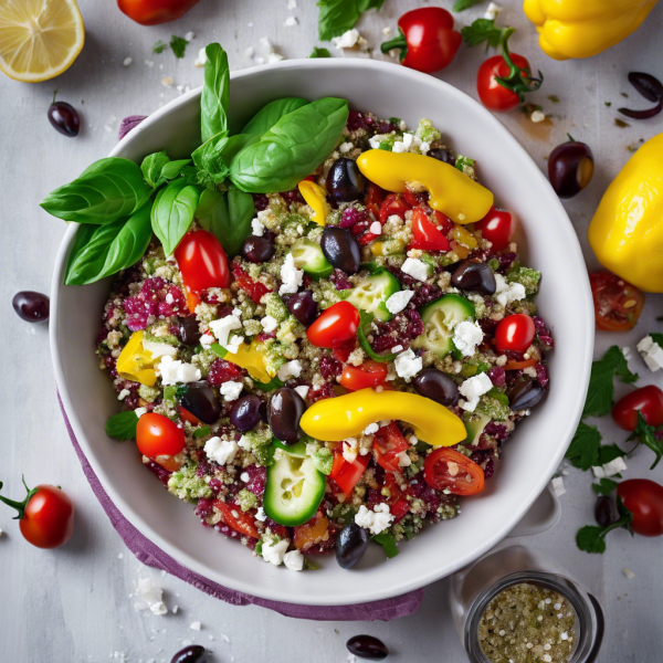 Mediterranean Quinoa Salad