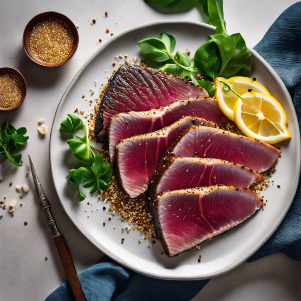 Sesame Ginger Seared Ahi Tuna