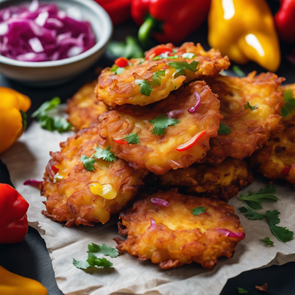 Spicy Potato Fritters