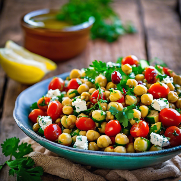 Mediterranean Chickpea Salad