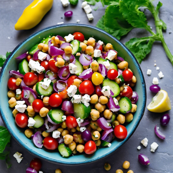 Mediterranean Chickpea Salad