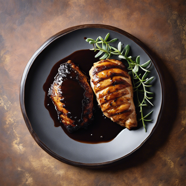 Balsamic Glazed Brown Butter Chicken