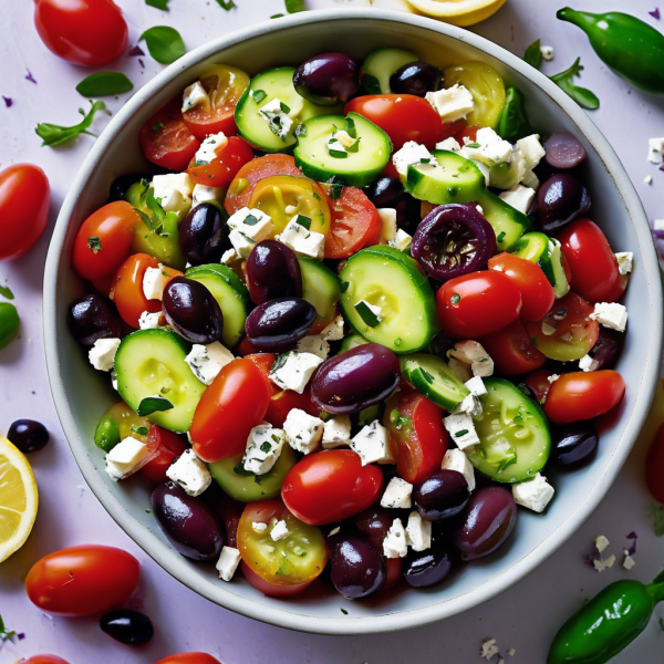 Mediterranean Summer Salad