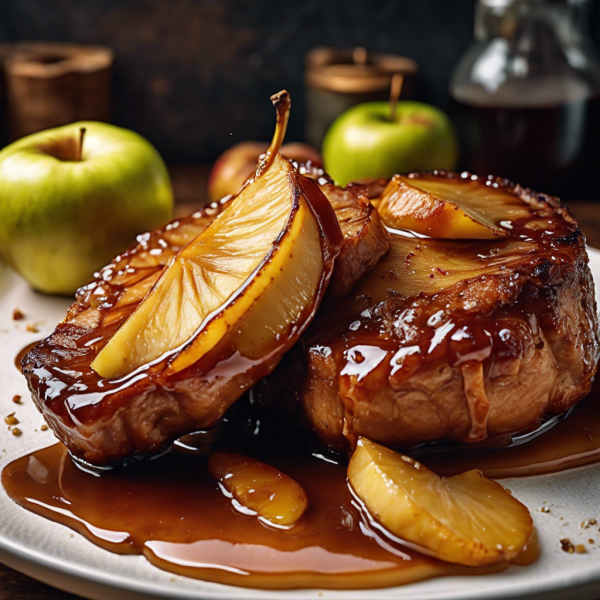 Apple Glazed Pork Chops