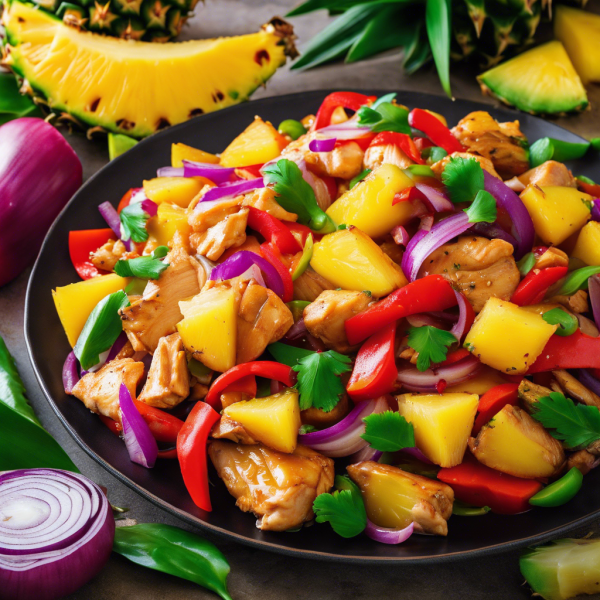 Tropical Pineapple Chicken Stir-Fry