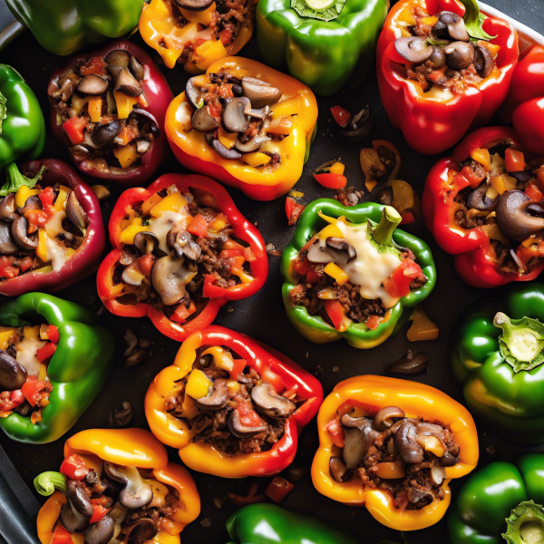 Vegetarian Stuffed Bell Peppers