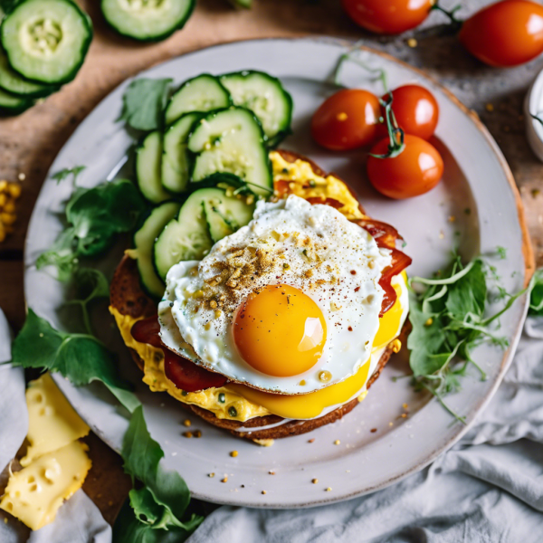 Paleo German Breakfast Sandwich