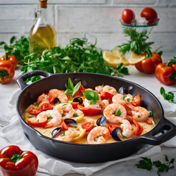 Mediterranean Seafood Skillet