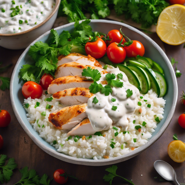 Creamy Yogurt Chicken Bowl