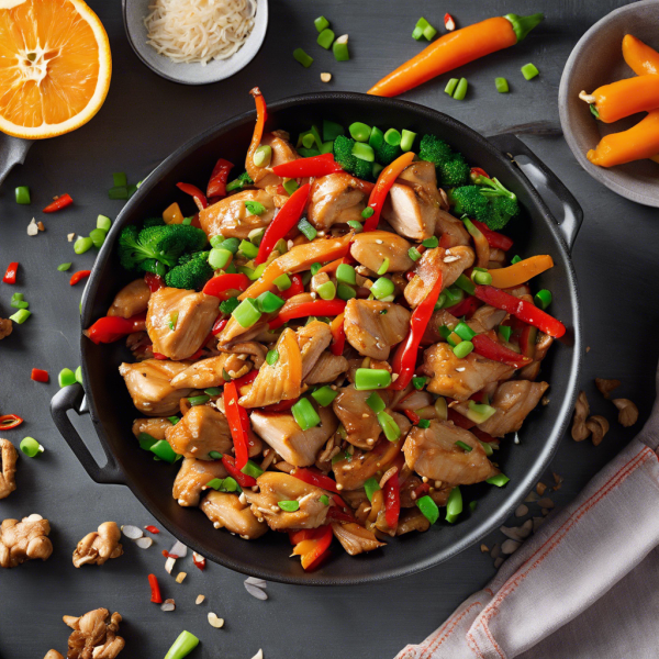 Ginger Garlic Chicken Stir-Fry