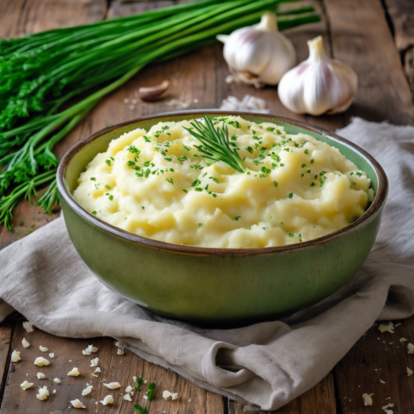 Creamy Garlic Mashed Potatoes