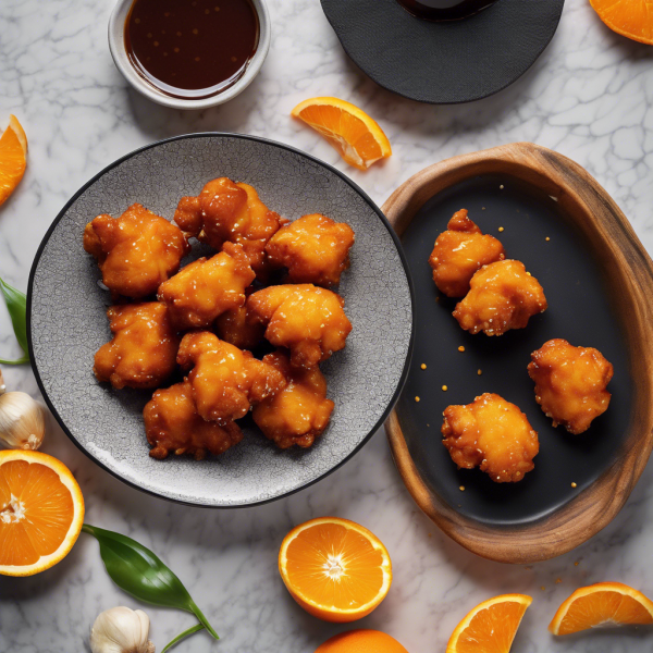 Crispy Orange Chicken Bites