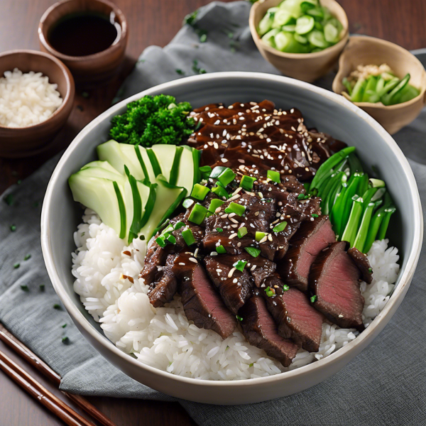 Kuro Teriyaki Beef Rice Bowl