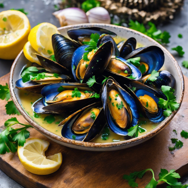 Garlic Butter Mussels