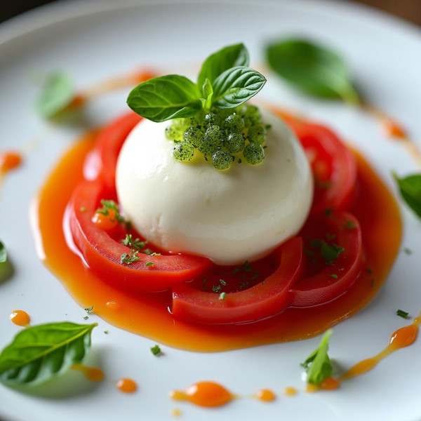 Deconstructed Caprese Salad