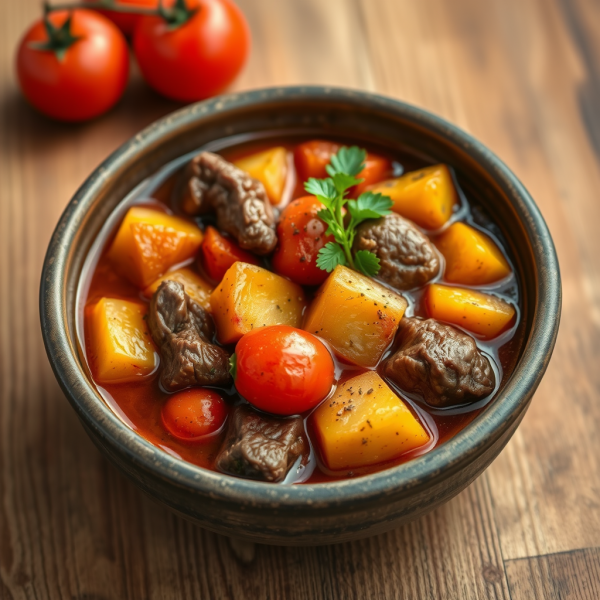 Savory Beef and Potato Stew