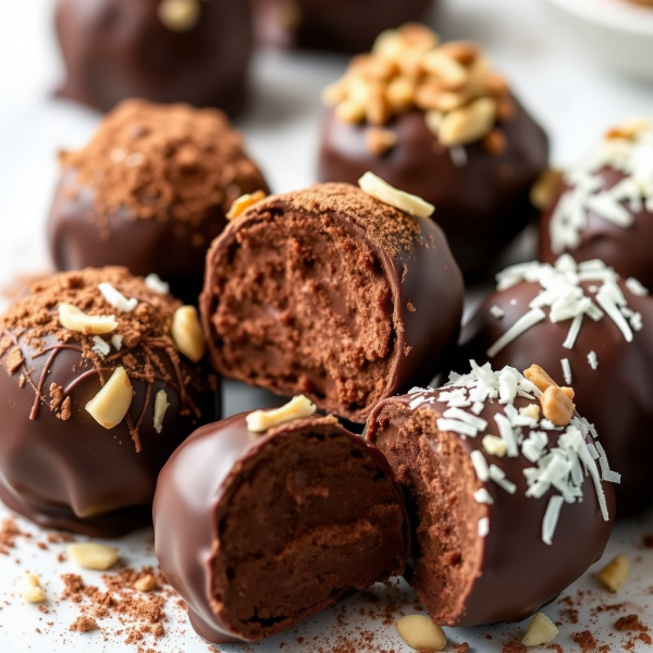 Keto Chocolate Truffles