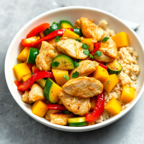 Mango Chicken Stir-Fry