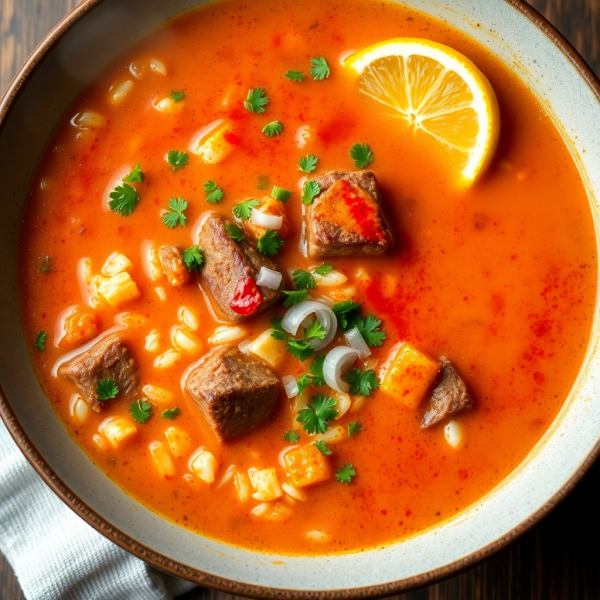 Spicy Turkish Beyran Soup