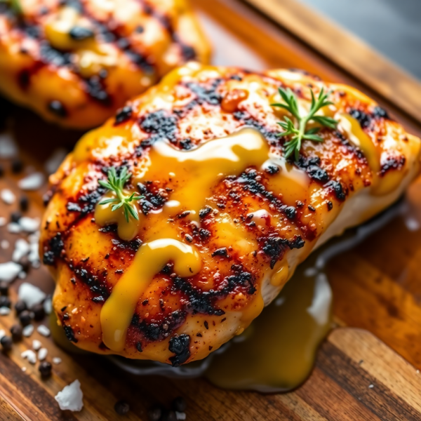 Honey Mustard Glazed Chicken